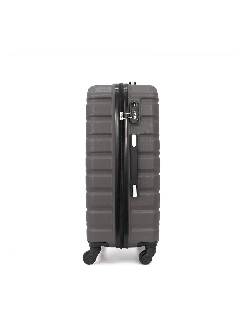 CAPITAL Hardside Luggage Trolley Bag 4-Piece set,Grey (S-20",M-24",L-28",XL32) - Image 3