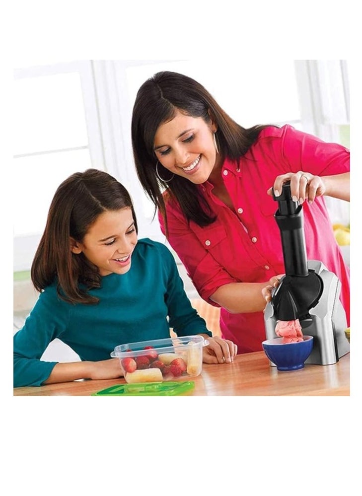 Generic - Fruit Soft Serve Ice Cream Machine Home Frozen Dessert Maker, 200W Electronic Countertop Ice Cream Maker for Yogurt Sorbet - Image 1