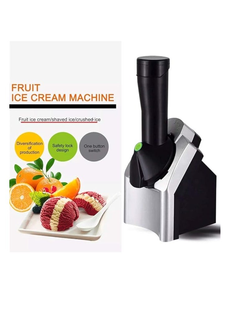 Generic - Fruit Soft Serve Ice Cream Machine Home Frozen Dessert Maker, 200W Electronic Countertop Ice Cream Maker for Yogurt Sorbet - Image 1