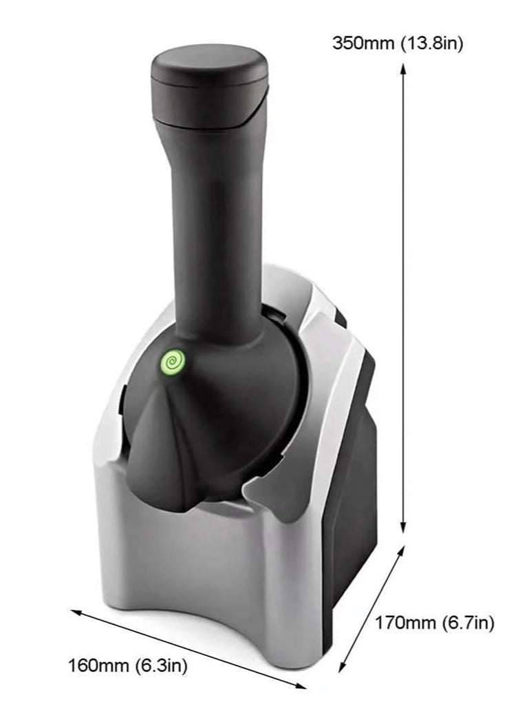 Generic - Fruit Soft Serve Ice Cream Machine Home Frozen Dessert Maker, 200W Electronic Countertop Ice Cream Maker for Yogurt Sorbet - Image 1