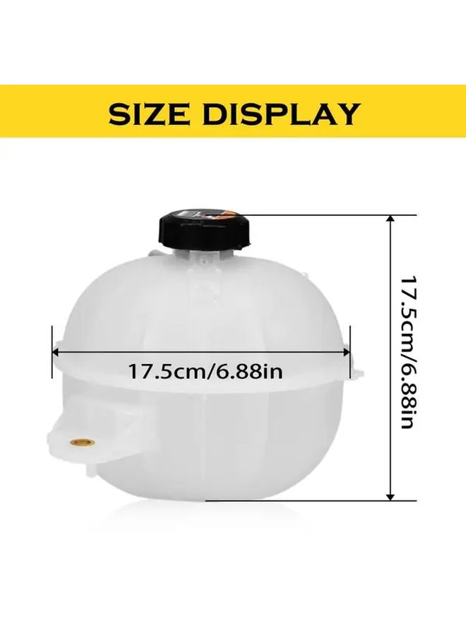 Coolant Expansion Tank With Cap For 2016 2021 SUV 1pc Replacement Part 54 1oz 67 63oz - Image 1