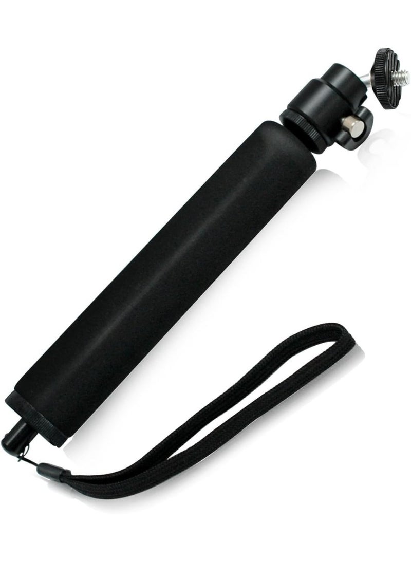 GenPro LS Photography Extendable Selfie Stick Monopod with Hand Grip and Ball Head Holder for Camera Camcorder Phone Holders, KINGJOY - Image 1