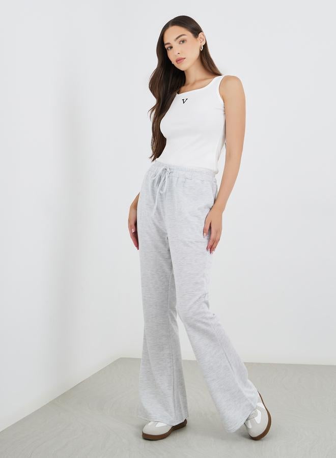 تايك تو بنطلون جوجر بقصة واسعة برباط - Image 1