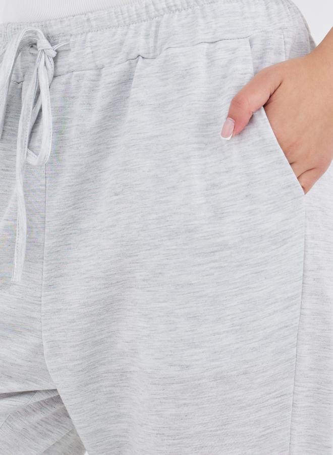 تايك تو بنطلون جوجر بقصة واسعة برباط - Image 3