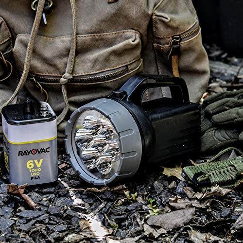 Rayovac LED Flashlight, Floating Camping Flashlight for Power Outages and Emergencies, Flash Light with 6V Battery Included, Pack of 1 - Image 2