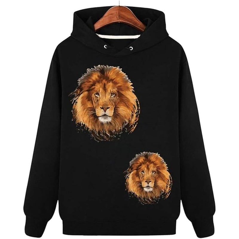 2Pcs Clothes T-Shirt DIY Lion Head Iron On Heat Transfer Patches for Clothing Stickers Applique Decor L Iron-on Transfers Trim and Embellishments Sewing - Image 5