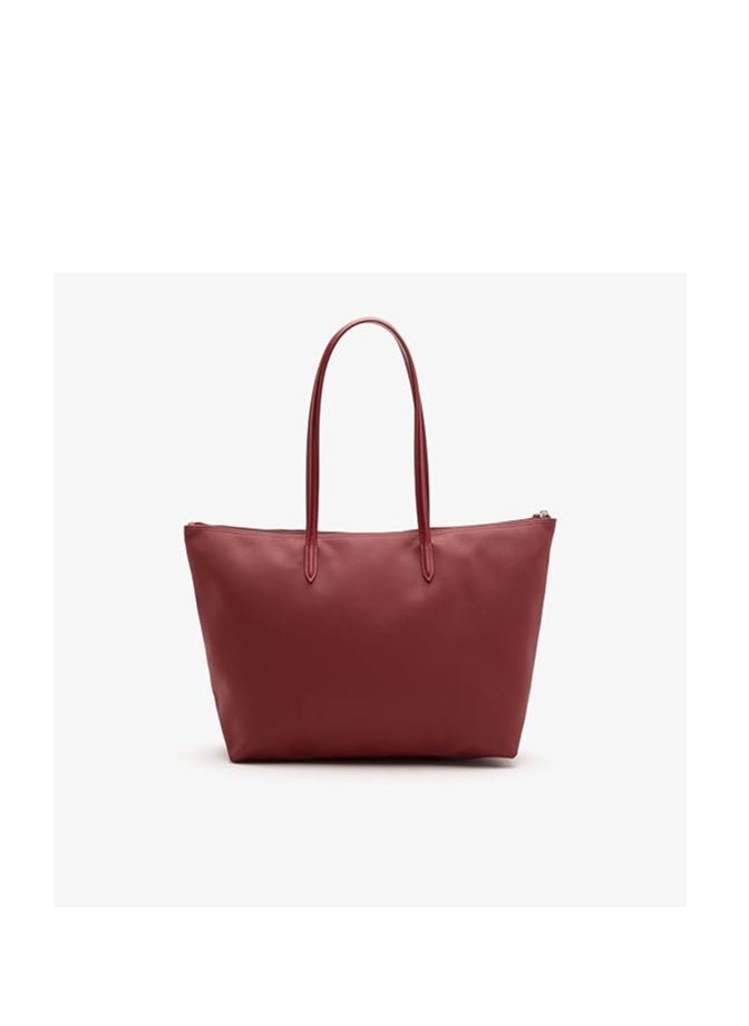 LACOSTE Lacoste Womens L.12.12 Concept Zip Tote Bag Shoulder Handbag  - Image 4