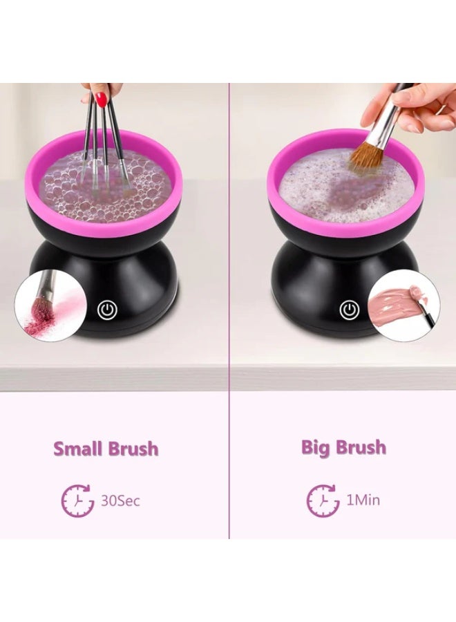 Automatic Makeup Brush Cleaner – Deep Cleaning in Just 1 Minute | Compact Electric Brush Washer - Image 3