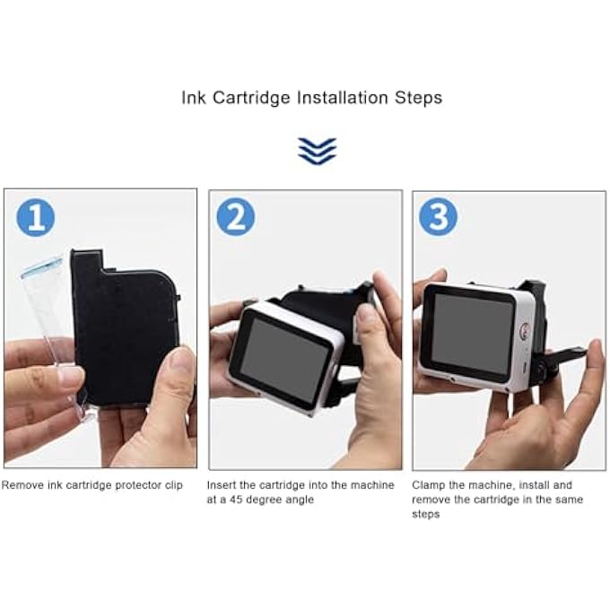 HANDHELD PRINTER, HD TOUCH SCREEN INKJET PRINTING MACHINE FOR BARCODE, CURVED SURFACES, WOOD, PLASTIC, FABRIC WITH FULL VIEW INTERFACE FOR MULTILANGUAGE SUPPORT - Image 3