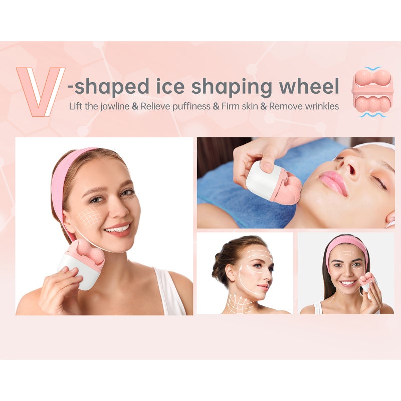 Ice Skin Roller Face Body Massage Iced Wheel Wrinkles Anti Aging Facial Slimming Massage Roller - Image 4