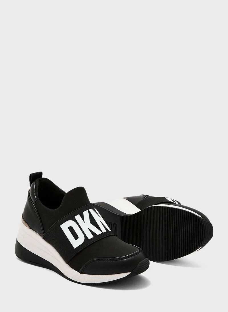 DKNY Kamryn Slip On Wedge Sneakers