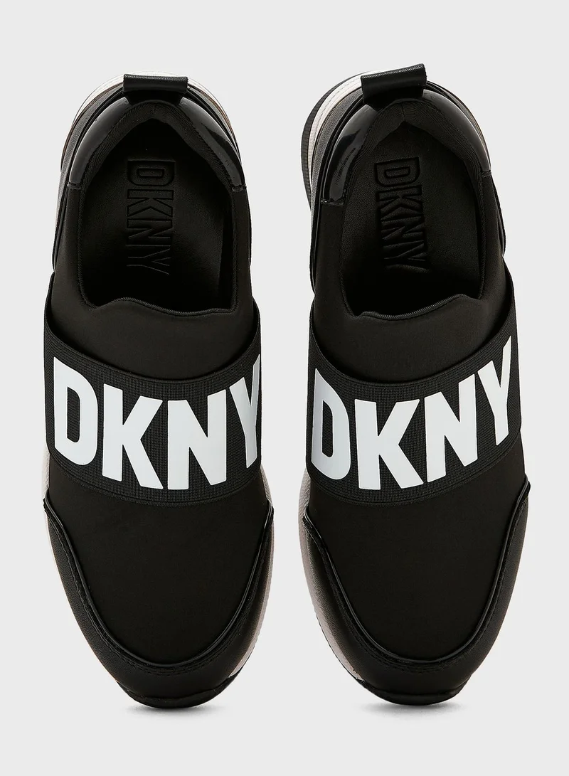 DKNY Kamryn Slip On Wedge Sneakers