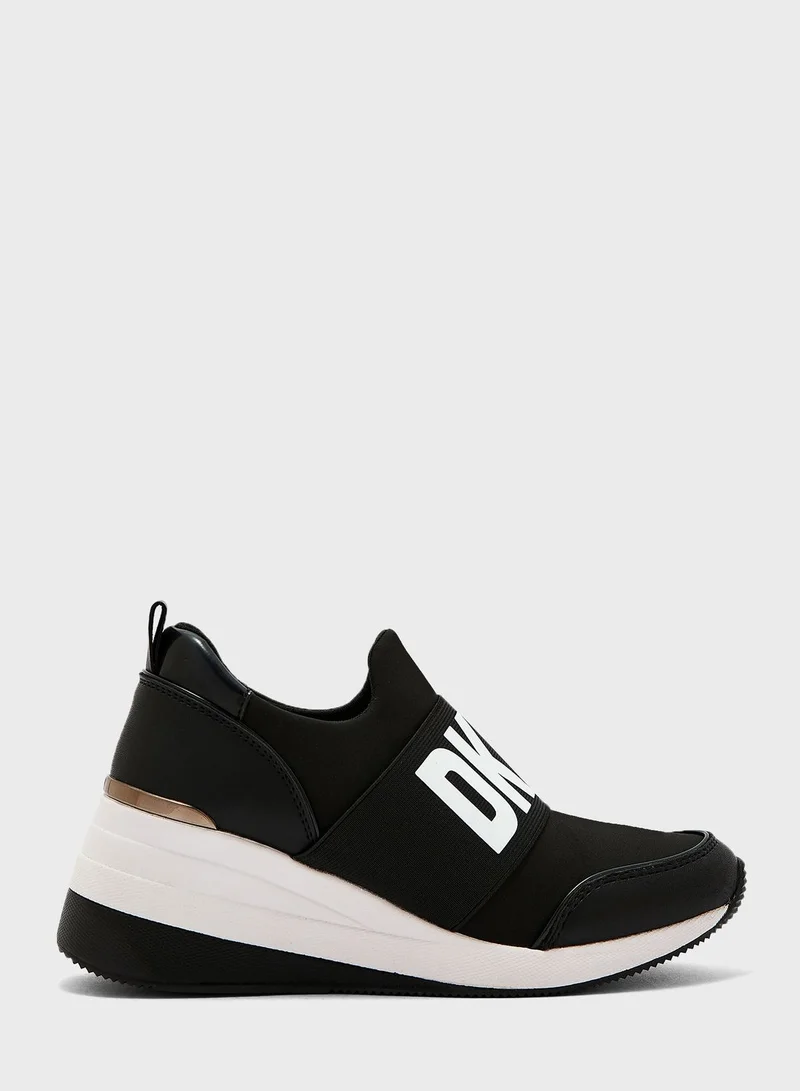 DKNY Kamryn Slip On Wedge Sneakers