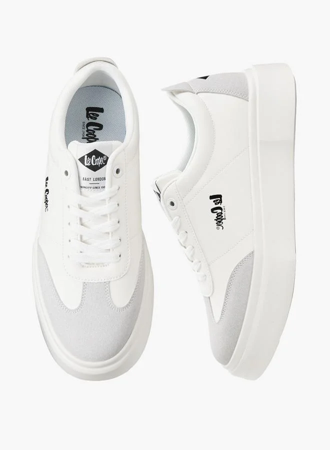 Lee Cooper Men Ortholite Lace-Up Sneakers