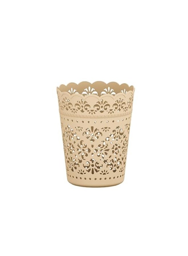 el watania rotana trash bin size 4 beige