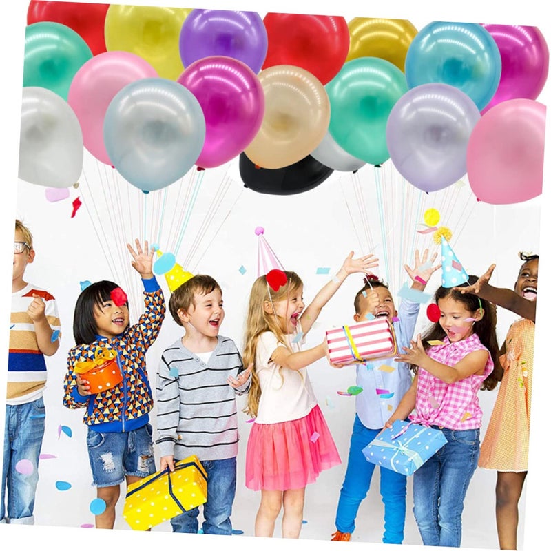 100Pcs 10 Inch Pearl Latex Balloons For Birthday Wedding Party Decorations - Image 3