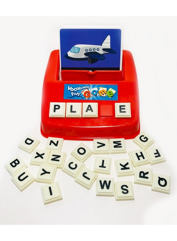 Loquat Toddler Game Toy Set,30-Piece Word Cards Matching Letter Game Toy Set great with Early childhood education and learning for Toddlers Kids Boys Girls Ages 3+  - Image 2