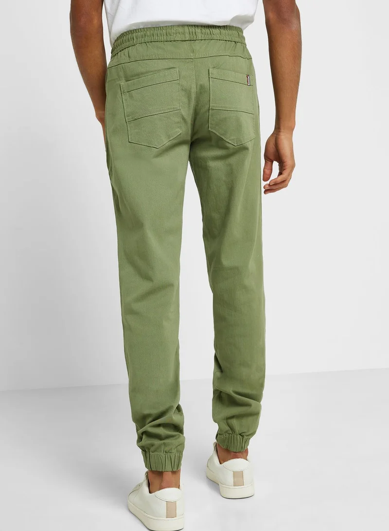 Thomas Scott  Thomas Scott Men Classic Slim Fit Joggers for Men | Best Price UAE