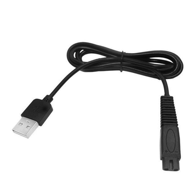 VINI Replacement Head for Old Version of Microtouch Solo Mens Shaver Electric Micro Trimmer (3 Razor Blade & 1 Clean Brush & 1 USB Charger Cable) - Image 4