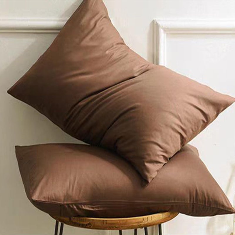 LEISUREWEEK Premium Queen Pillowcases 4 Pack - Coffee Standard - Ultra Soft 1800 Thread Count Microfiber- Double Brushed - Allergies Free - Wrinkle Resistant Pillowcase - Image 5