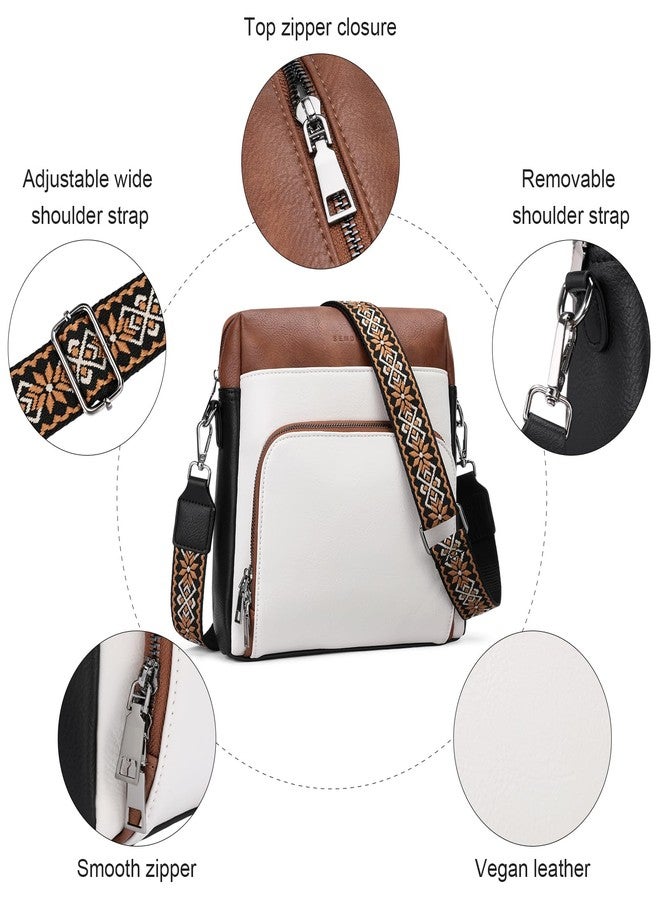 SENDEFN Crossbody Purse for Women Vegan Leather Shoulder Handbags Crossbody Bags with Adjustable Shoulder Strap - Image 4