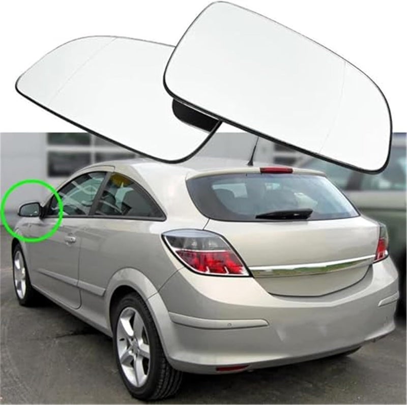 DEMULAX Heated Rear View Mirror Glass for Opel Astra H - Image 3