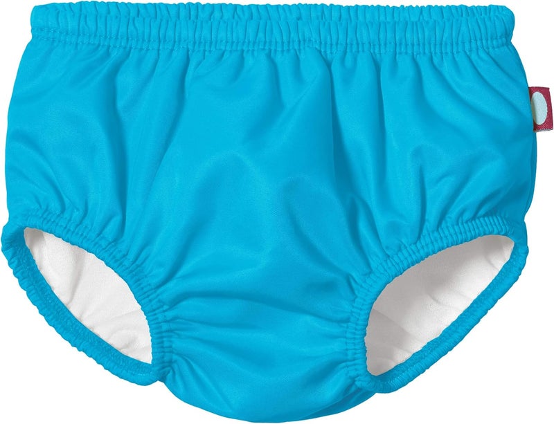 City Threads Made in USA Baby Girls and Boys Swim Diaper Cover Reusable Leakproof for Swimming Pool Lessons Beach Turquoise 1824 Months - Image 1