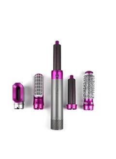 DIGI CORE 5 in 1 Hot Air Comb Adjustable Heat Hair Dryer Hot Air Brush Styler And Volumizer Hair Straightener Curler Comb Negative Ion One Step Hair Dryer Brush  - Image 5