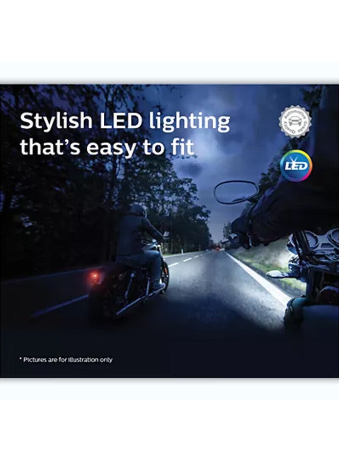 Philips Philips (philips) Philips Hengrui Light Series Led Bulb Motorcycle Headlight 6500k Crystal Bright White Light  - Image 2