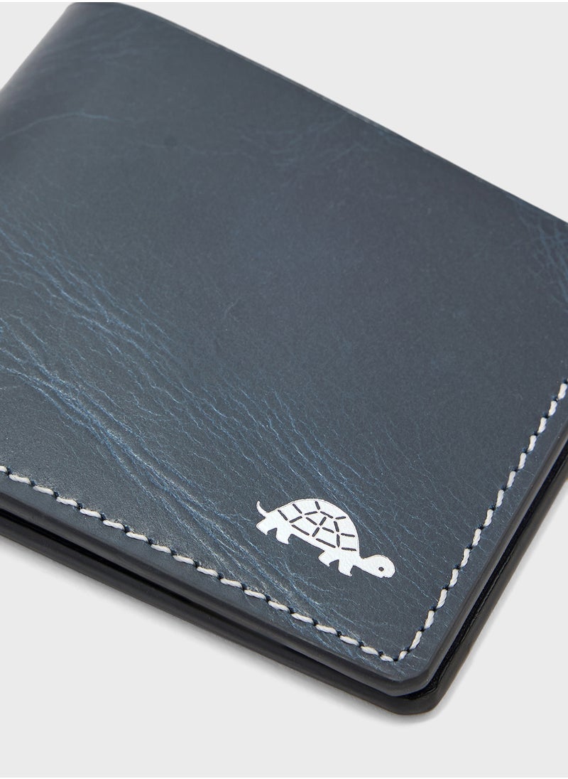 Genuine Leather Bi-Fold Wallet