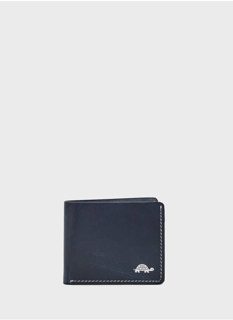 Genuine Leather Bi-Fold Wallet