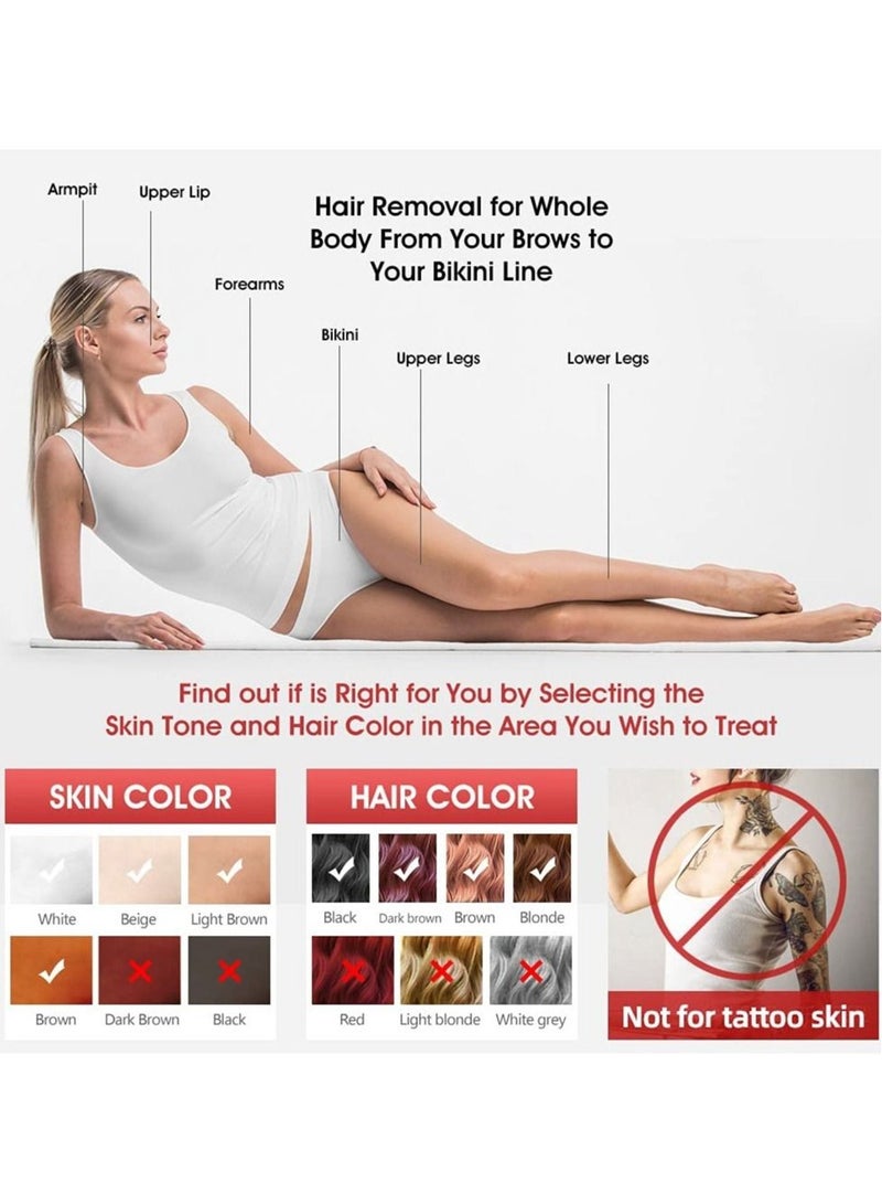 Generic 3 IN 1 Professional Permanent Ipl Epilator Laser Hair Removal  - Image 5