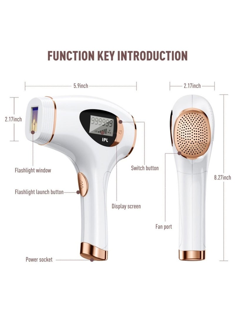 Generic 3 IN 1 Professional Permanent Ipl Epilator Laser Hair Removal  - Image 3