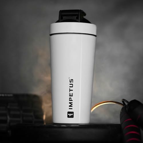 IMPETUS Stainless Steel Protein Shaker for Gym 750ml, Sipper Bottle, Workout Accessories for Men - Image 5