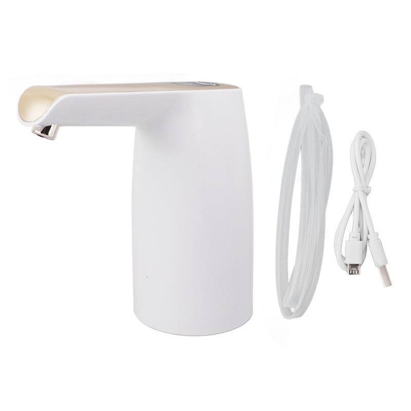USB Charging Electric Water Bottle Pump Automatic Dispenser Made Of High Strength ABS Material - Hygienic Drinking Water Pump For Home Kitchen Office - Image 1