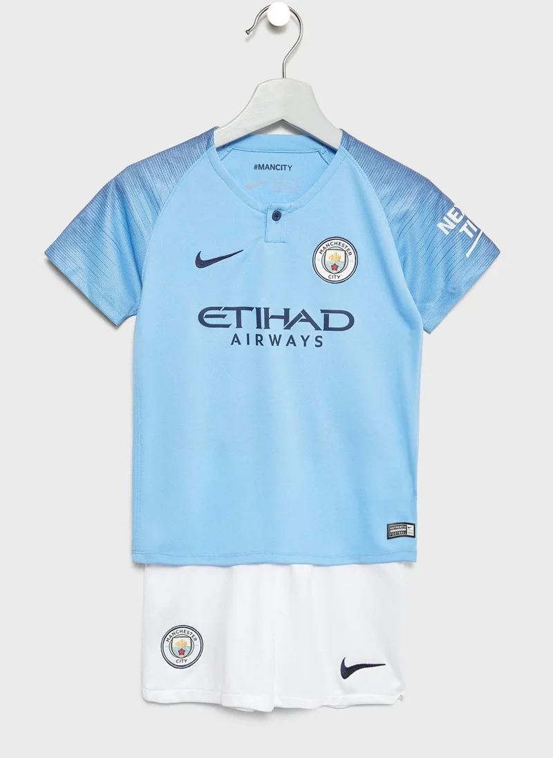 Nike Kids Manchester City Home Kit