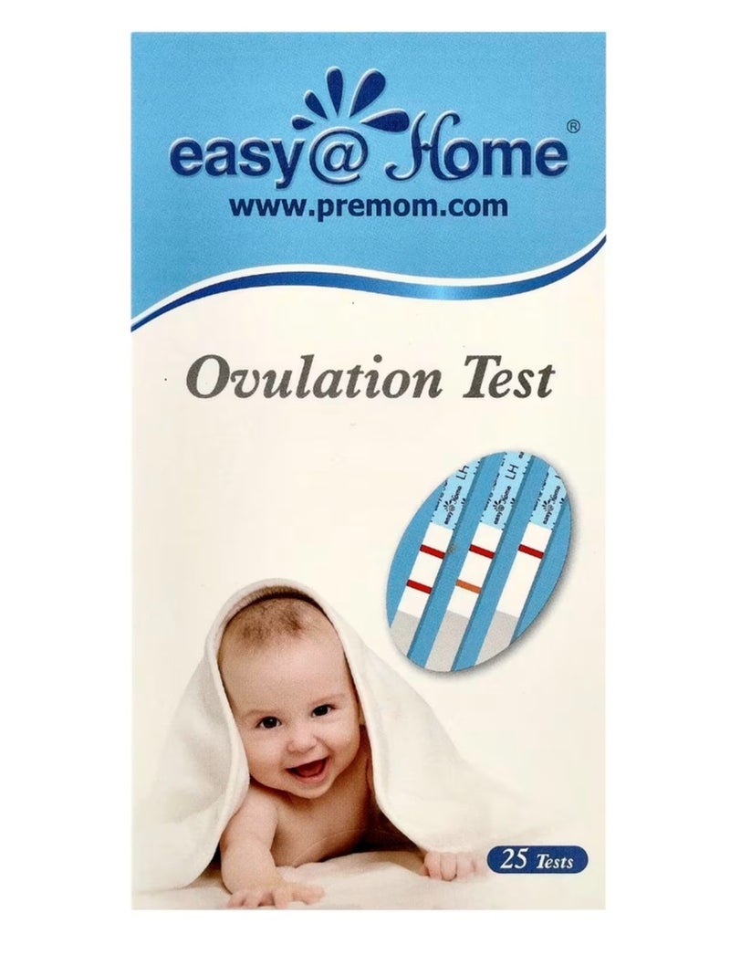 Easy@Home Ovulation Test 25 Tests - Image 1