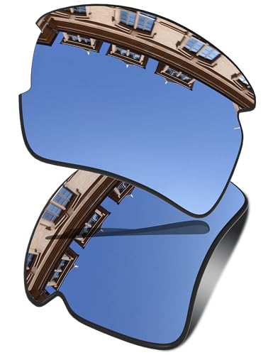 Vonxyz Lenses Replacement for Oakley Flak 20 XL OO9188 Sunglass Chrome MirrorCoat Polarized