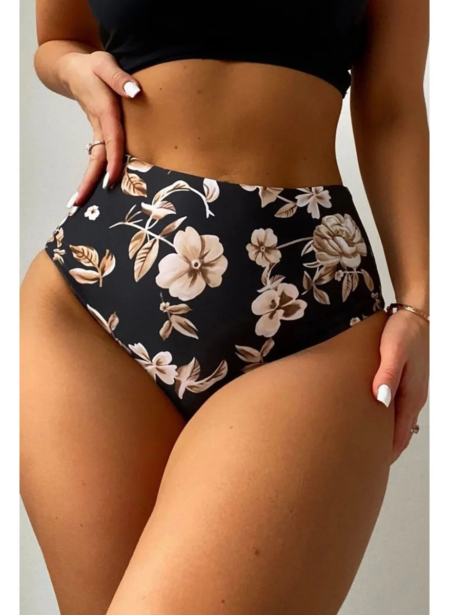 انجلسين High Waist Printed Bikini Bottom