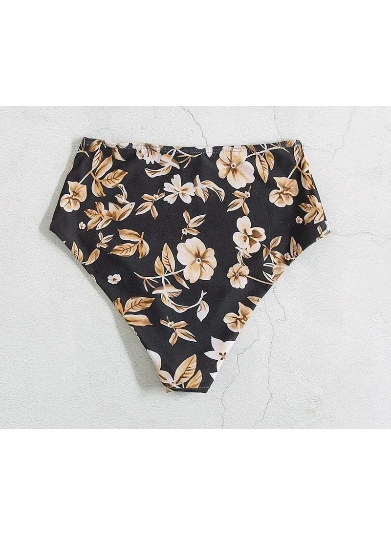انجلسين High Waist Printed Bikini Bottom