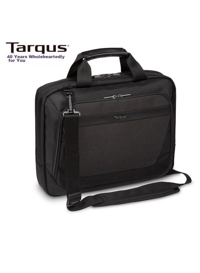 Targus Shoulder Laptop Bag, 15.6-inch Fashion Crossbody Bag, Commuter Briefcase For Men And Women, Black, 914 - Image 1