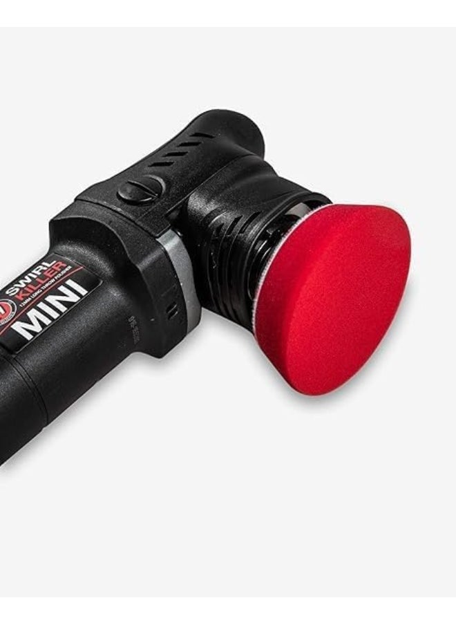 Premium Polisher Pads - Expertly Designed To Make Polishing And Paint Correction Easy And Quick - Color Coded To Match With Recommended Polishes. (Red Wax & Sealant Pad, 6.5")
