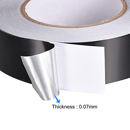uxcell Aluminum Foil Tape Black Matte Tape Non Reflective 20mmx50m/164ft for HVAC, Sealing, Patching Hot and Blocking Light 2pcs - Image 3