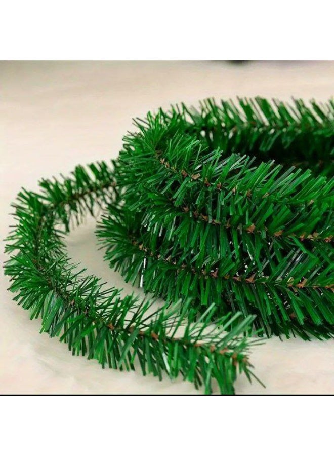 Guerlain thin artificial plastic plant branch, branch dimensions 2.70m long, 5cm wide - Image 1