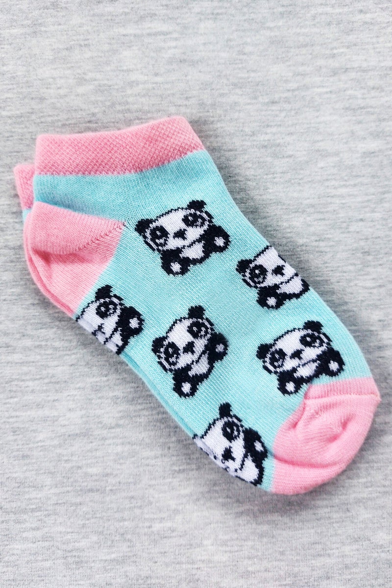 Sensu Girls' Booties Cotton Socks 6 Pack Assorted Colors - CRP2170  - Image 1