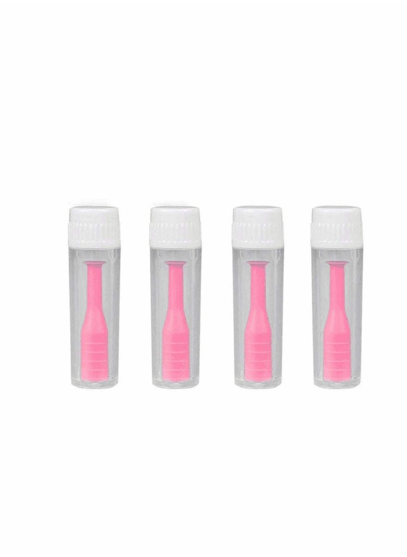 SYOSI 4 pcs Hard Contact Lens Remover RGP Plunger for Soft Hard Lenses  - Image 1
