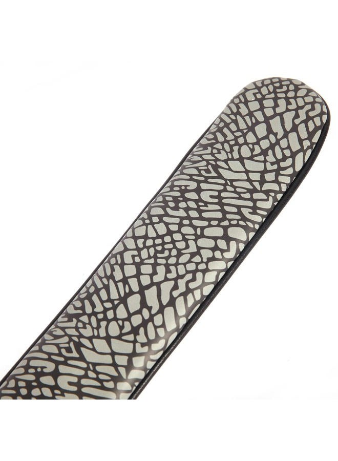 SHABIER PU Leather Waterproof Golf Alignment Stick Cover Club Protector Holds Sticks (Elephant skin stripe) - Image 2