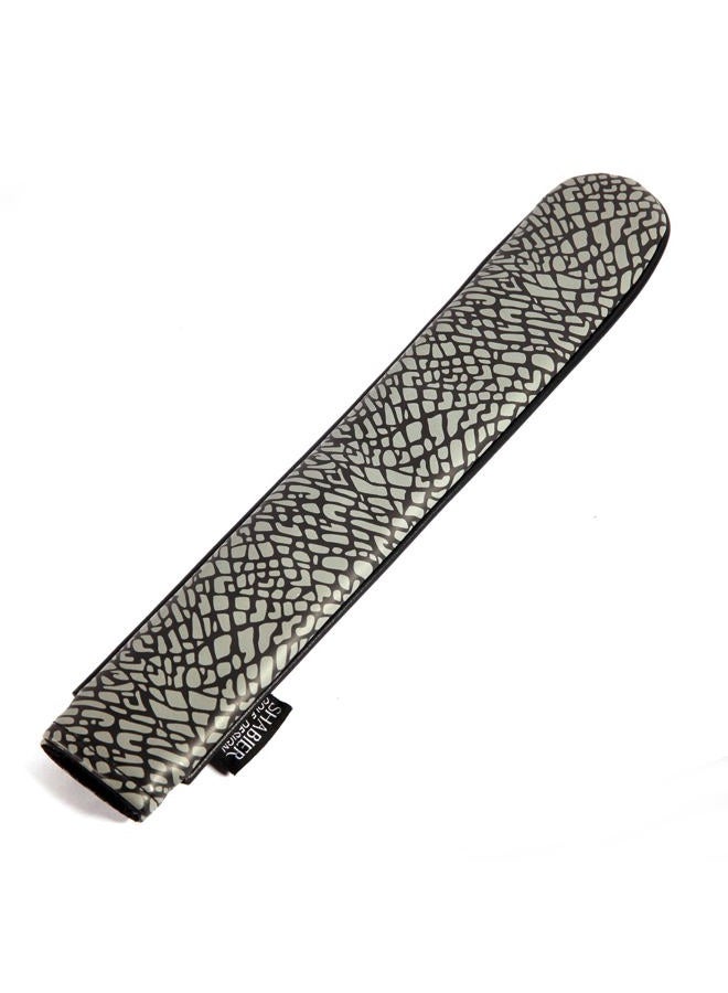 SHABIER PU Leather Waterproof Golf Alignment Stick Cover Club Protector Holds Sticks (Elephant skin stripe) - Image 4