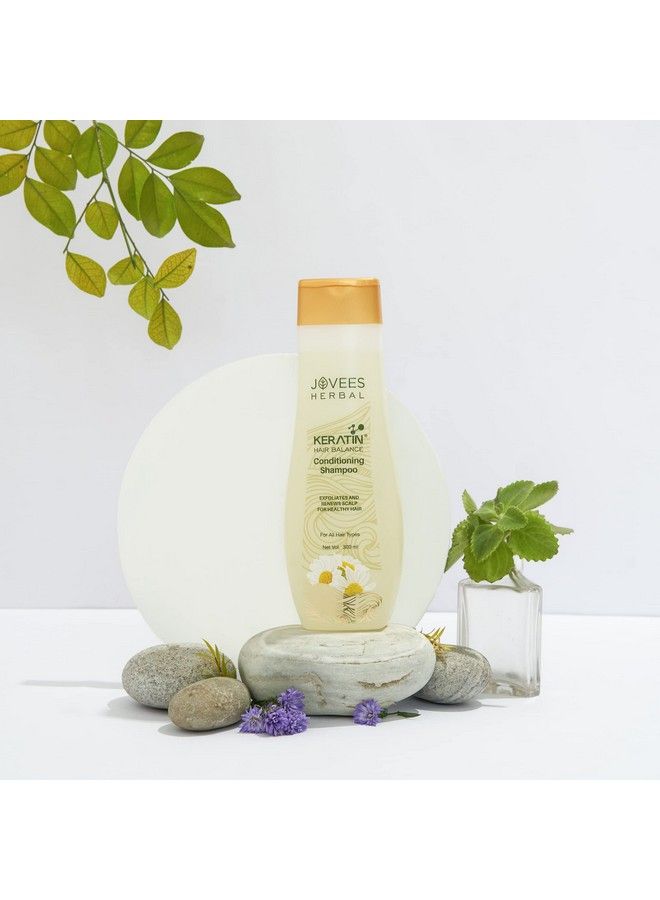 Jovees Keratin Hair Balance Conditioning Shampoo 300 Ml - Image 5