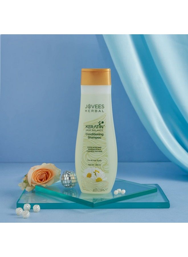 Jovees Keratin Hair Balance Conditioning Shampoo 300 Ml - Image 4